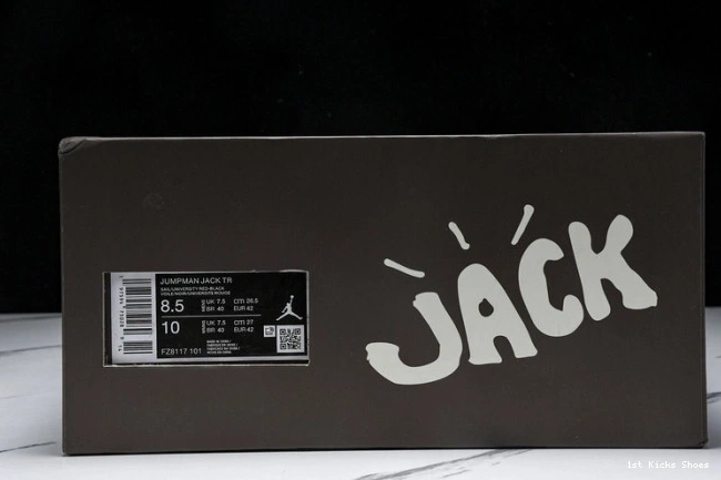 1st Kicks x Jordan TR University Red Scott Travis Jumpman Jack FZ8117-101 0805